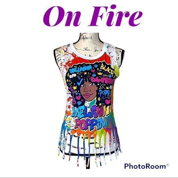 On Fire Graphic Tee - Picture 1 of 7